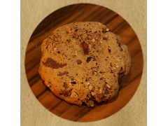 Cookies amandes noisettes - coeur chocolat