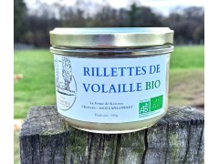 Rillettes de volaille nature - 190 g