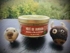 Pâté de jambon pommes et fine de Bretagne