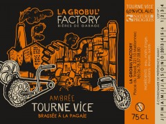 A03 - Bière ambrée 75cl : "Tourne Vice"