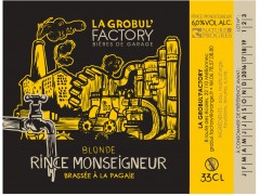 B02 - Bière blonde 33cl : "Rince Monseigneur"