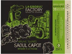 B04 - Bière brune tourbée 33cl : "Saoul Capot"